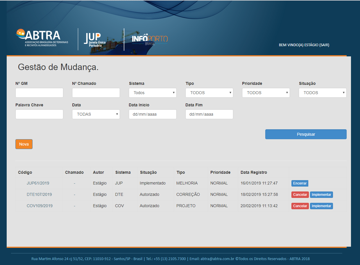 ABTRA Change management